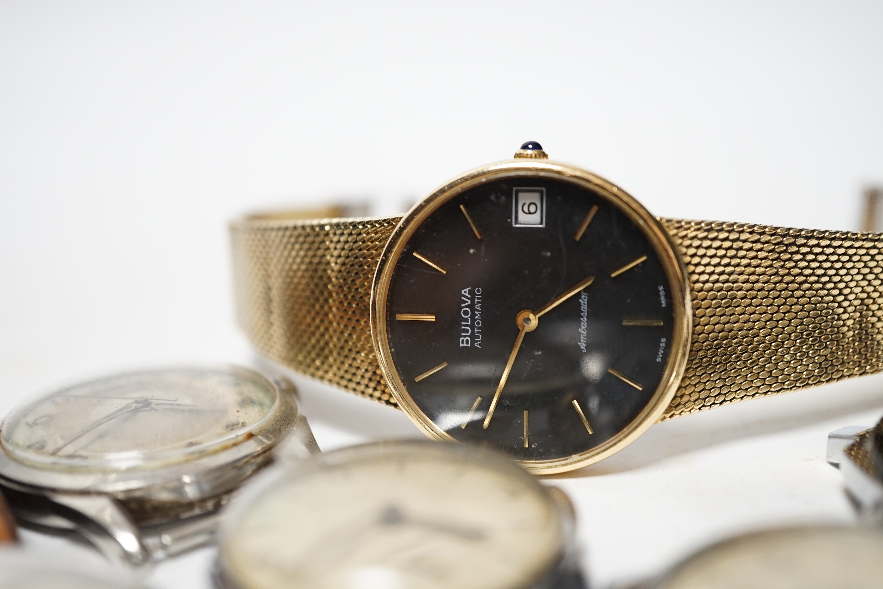 Assorted gentleman's watches including Certina and Sekonda.